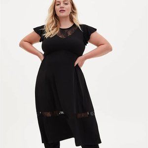 Torrid Lace Detail Dress (Sz. 2)